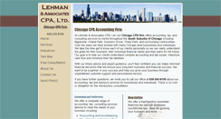 Desktop Screenshot of lehmancpa.com